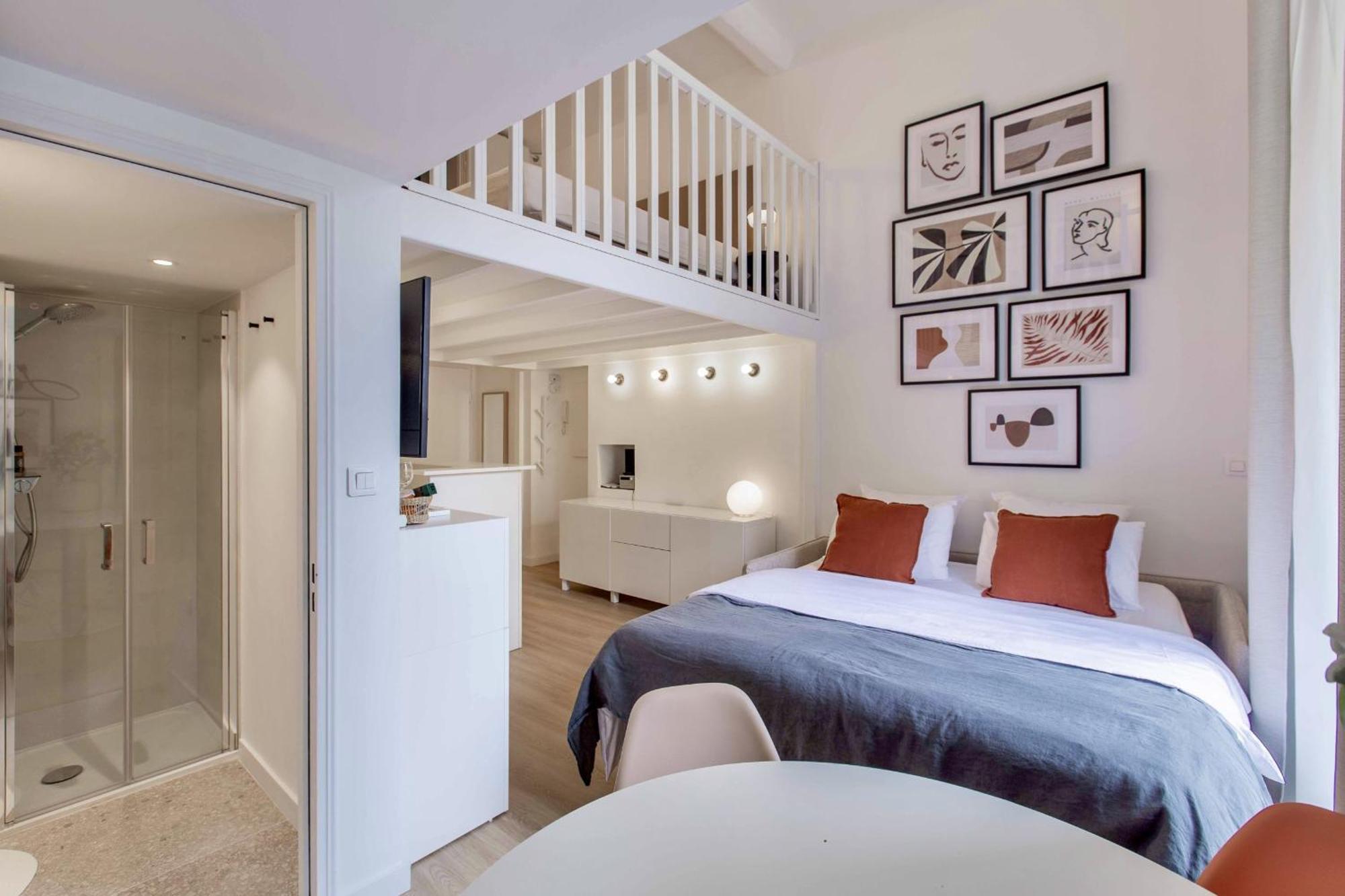 Suede Promenade Duplex Apartment At 1 Min From The Sea 2 Bathrooms นีซ ภายนอก รูปภาพ